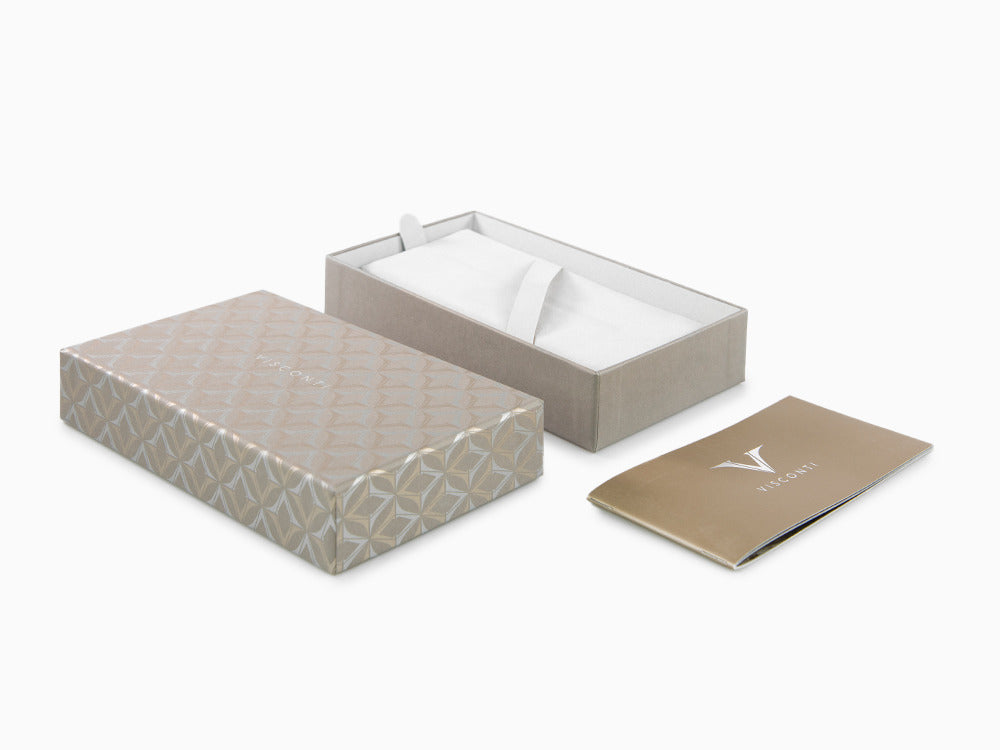 Pluma Estilográfica Visconti Medici, Marrón, PVD Oro, KP17-40-02-FP