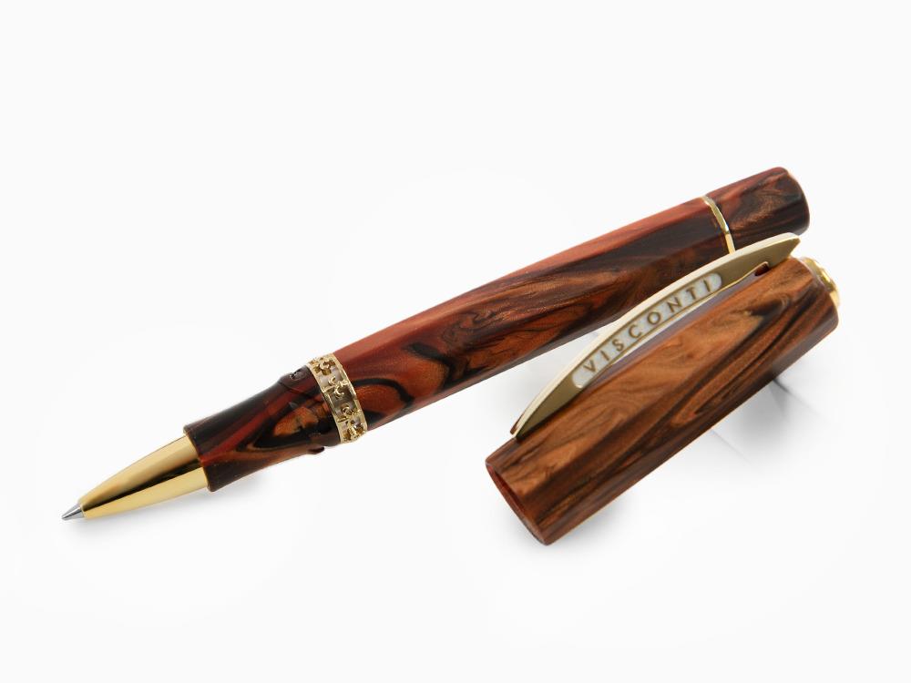 Roller Visconti Medici, Resina, PVD Oro, KP17-40-02-RB