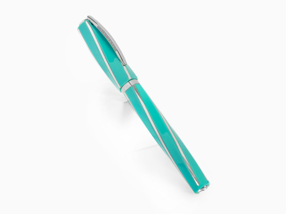 Roller Visconti Divina Elegance Wave, Resina Acrílica, Paladio, KP18-13-RB