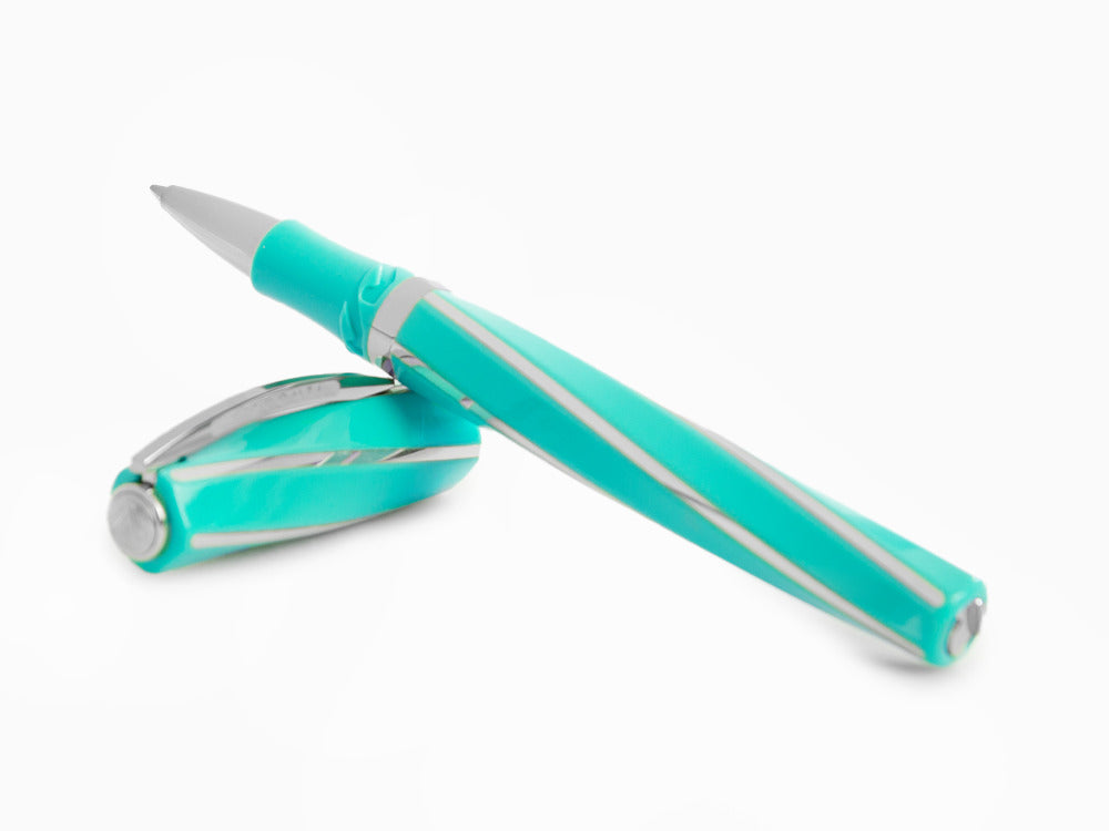 Roller Visconti Divina Elegance Wave, Resina Acrílica, Paladio, KP18-13-RB