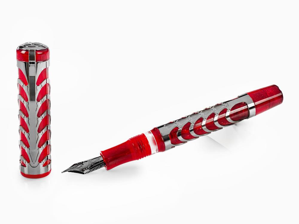 Pluma Estilográfica Visconti Skeleton, Edición Limitada, KP43-01-FP