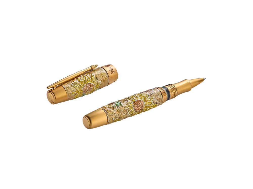 Roller Visconti Dreaming Sunflower, Dorado, Edición Limitada, KP61-02-RB