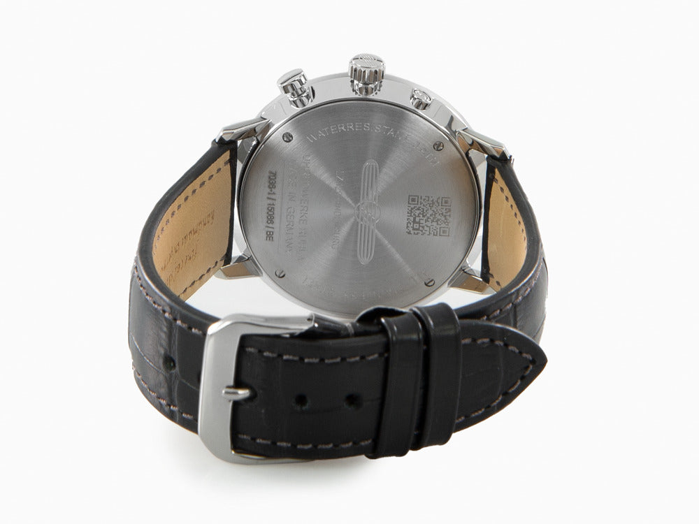 Reloj de Cuarzo Zeppelin LZ 129 Hindenburg Moonphase, Plata, 40 mm, 7036-1