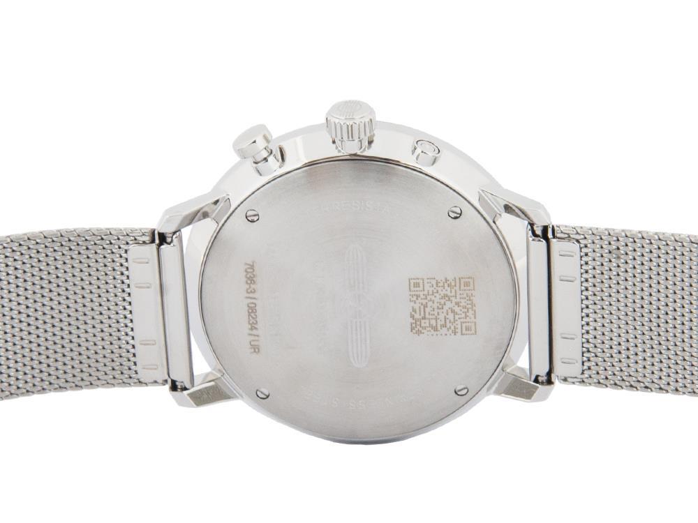 Reloj de Cuarzo Zeppelin LZ 129 Hindenburg Moonphase, Azul, 40 mm, 7036M-3