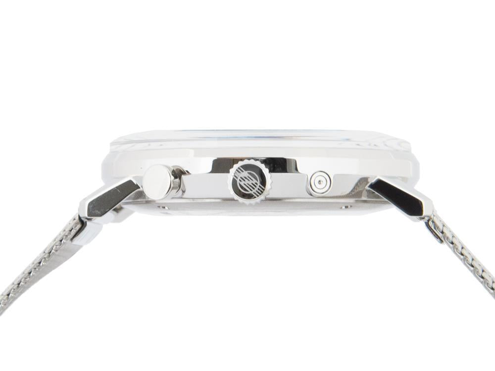 Reloj de Cuarzo Zeppelin LZ 129 Hindenburg Moonphase, Azul, 40 mm, 7036M-3