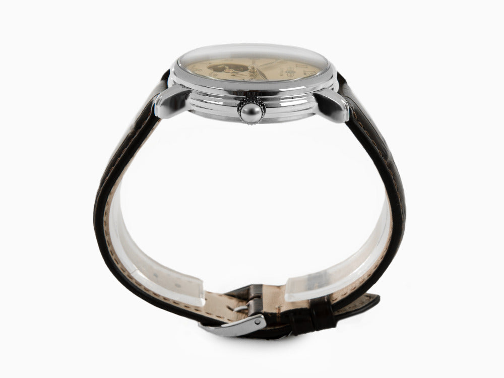 Reloj Automático Zeppelin LZ 127 Graf Zeppelin, Beige, 40 mm, 7666-5
