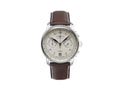 Reloj de Cuarzo Zeppelin 100 Jahre Zeppelin Ed.2, Beige, 42 mm, Crono, 7674-6