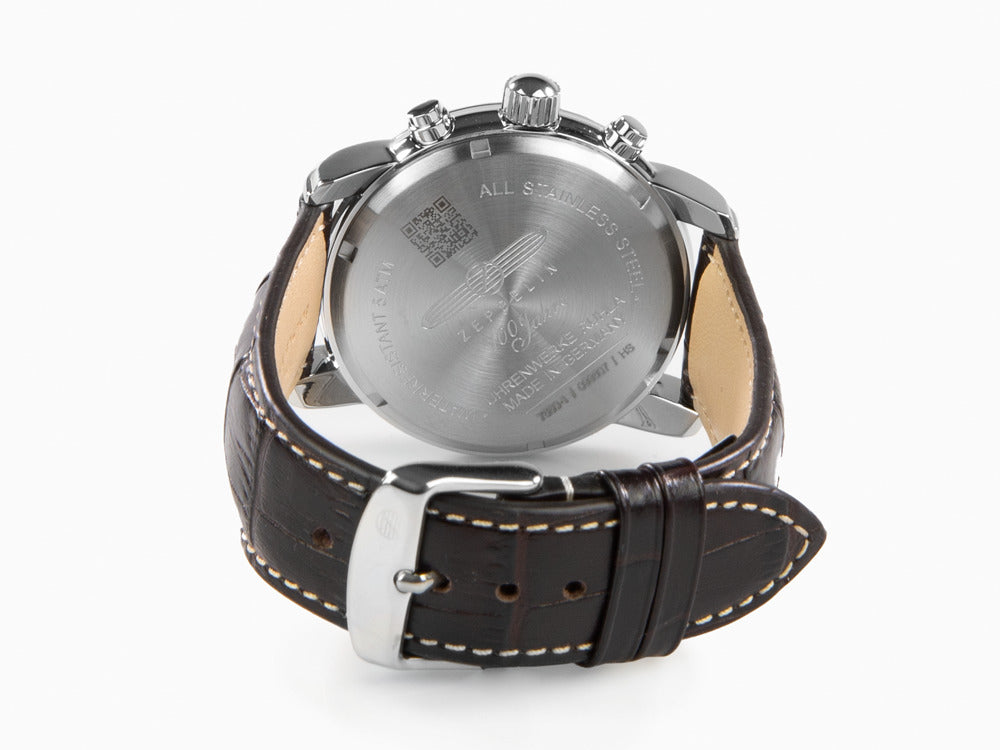 Reloj de Cuarzo Zeppelin 100 Years Zeppelin Ed. 1, 42 mm, Día, 7680-1