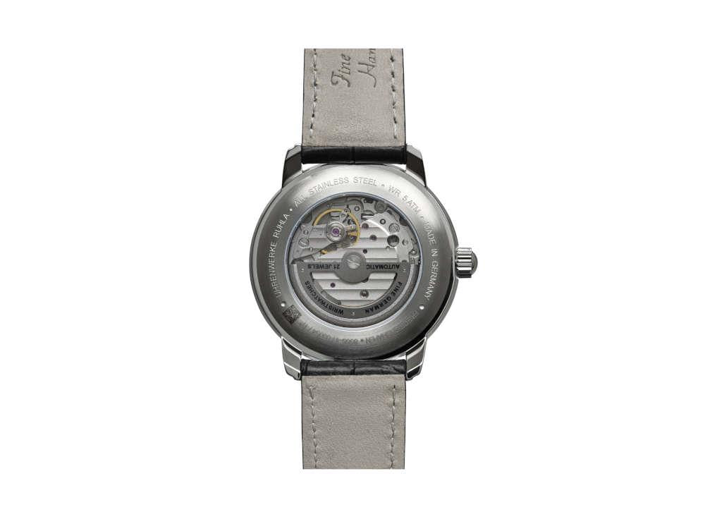 Reloj Automático Zeppelin Friedrichshafen Open Heart, Plata, 40 mm, 8566-4