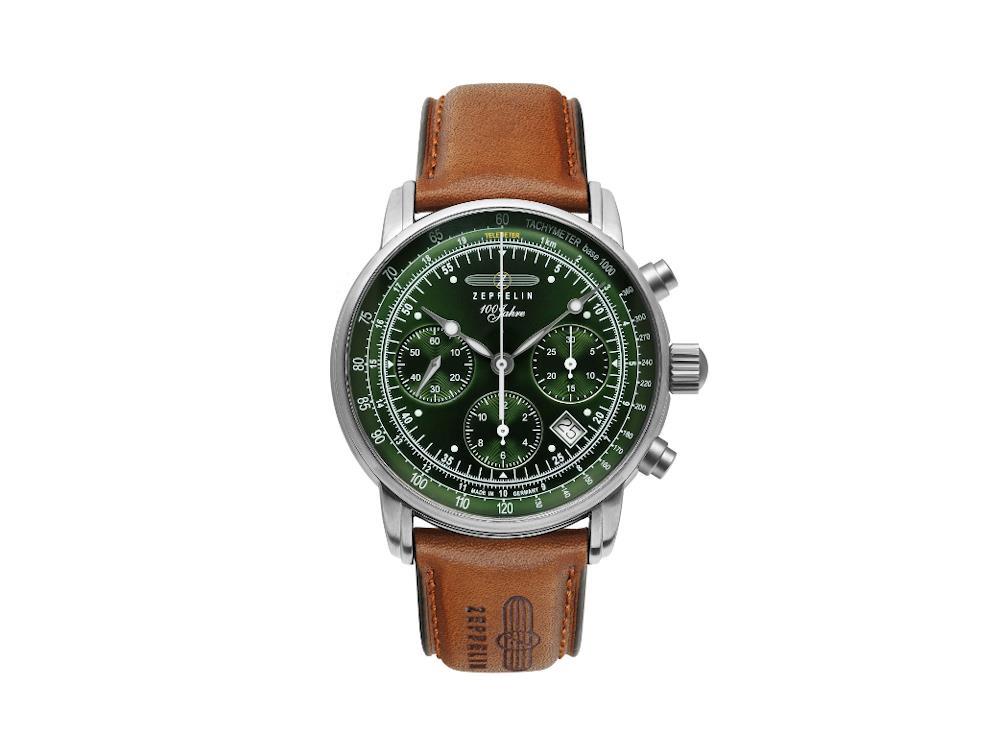 Reloj Automático Zeppelin 100 Years Zeppelin Ed. 1, 42 mm, Cronógrafo, 8618-4