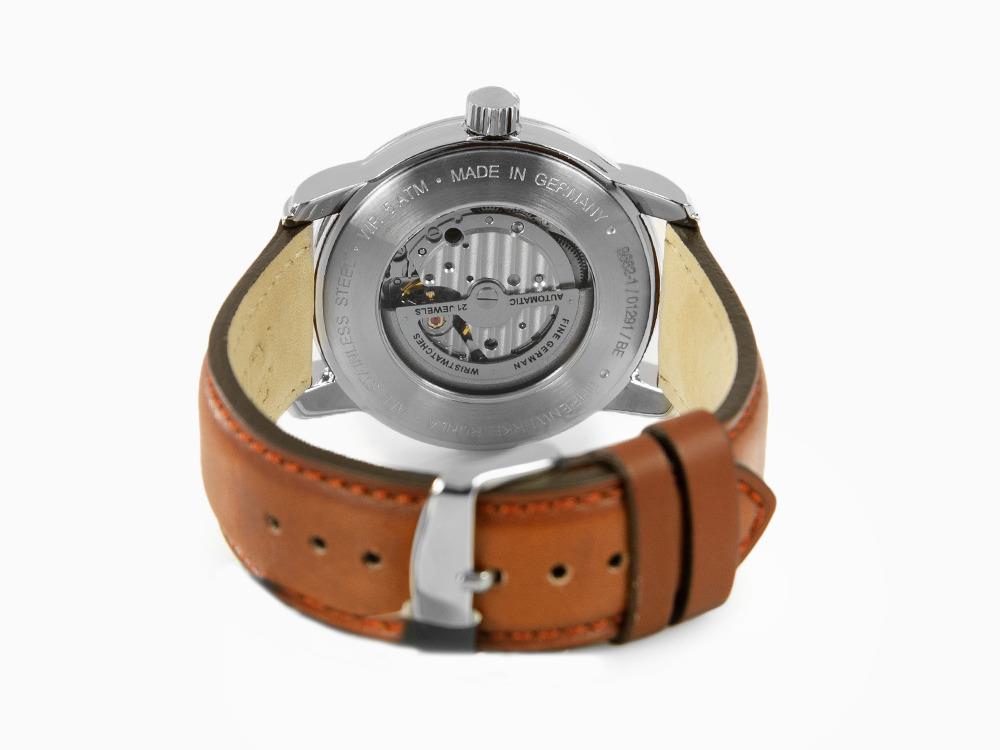 Reloj Automático Zeppelin Captain Line, Beige, 42 mm, Correa de piel, 8662-1