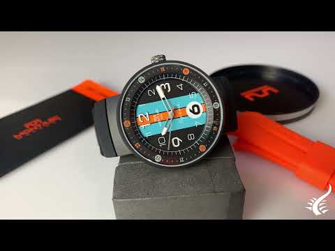 Reloj de Cuarzo Montjuic Special, Acero Inoxidable, Negro, 43 mm, MJ1.1201.B