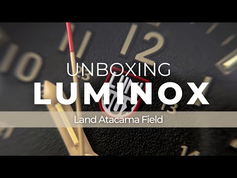 Reloj de Cuarzo Luminox Land Atacama Field 1960 Series, Negro, 43mm, XL.1970.SET