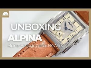 Reloj Automático Alpina Alpiner Heritage Carrée 140 Años, Plata, AL-530SAC3C6