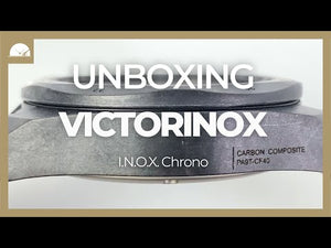 Reloj de Cuarzo Victorinox I.N.O.X. Chrono, Carbono, Negro, 43 mm, V241989.1