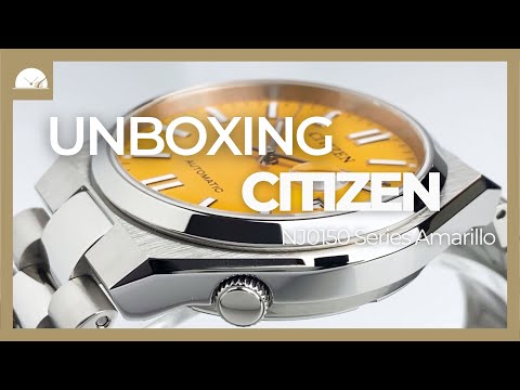 Reloj Automático Citizen Tsuyosa, Citizen 8210, 40 mm, Amarillo, NJ0150-81Z