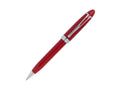 Bolígrafo Aurora Ipsilon, Resina roja, Adornos cromados, B32CR