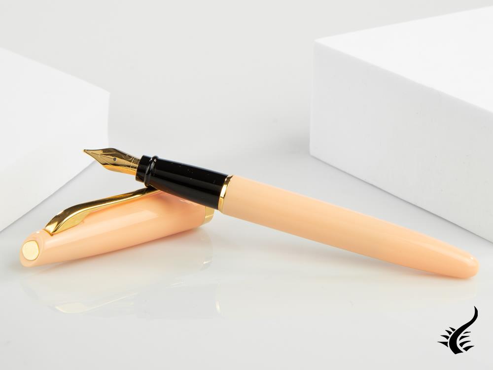 Pluma Estilográfica Aurora Style, Adornos en oro, E12QR