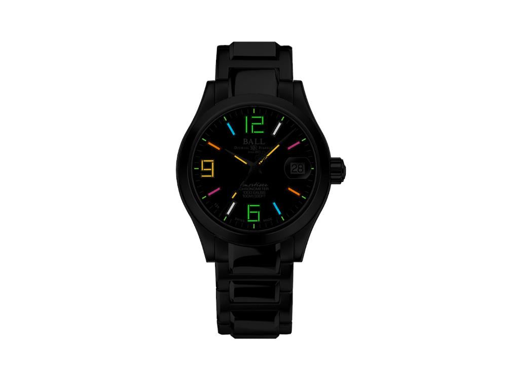 Reloj Automático Ball Engineer III Pioneer II, Negro, 36mm, LE, NL9616C-S5CJ-BKR