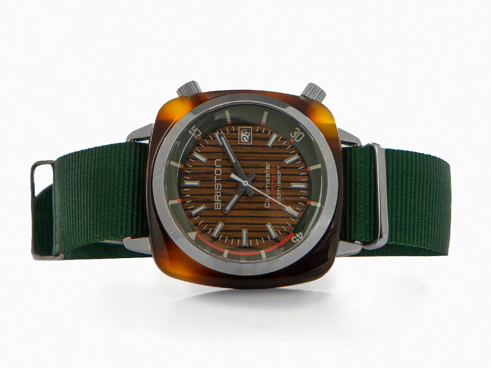 Reloj Automático Briston Clubmaster Diver, Marrón, 42 mm, 18642.SA.TD.10W.NBG