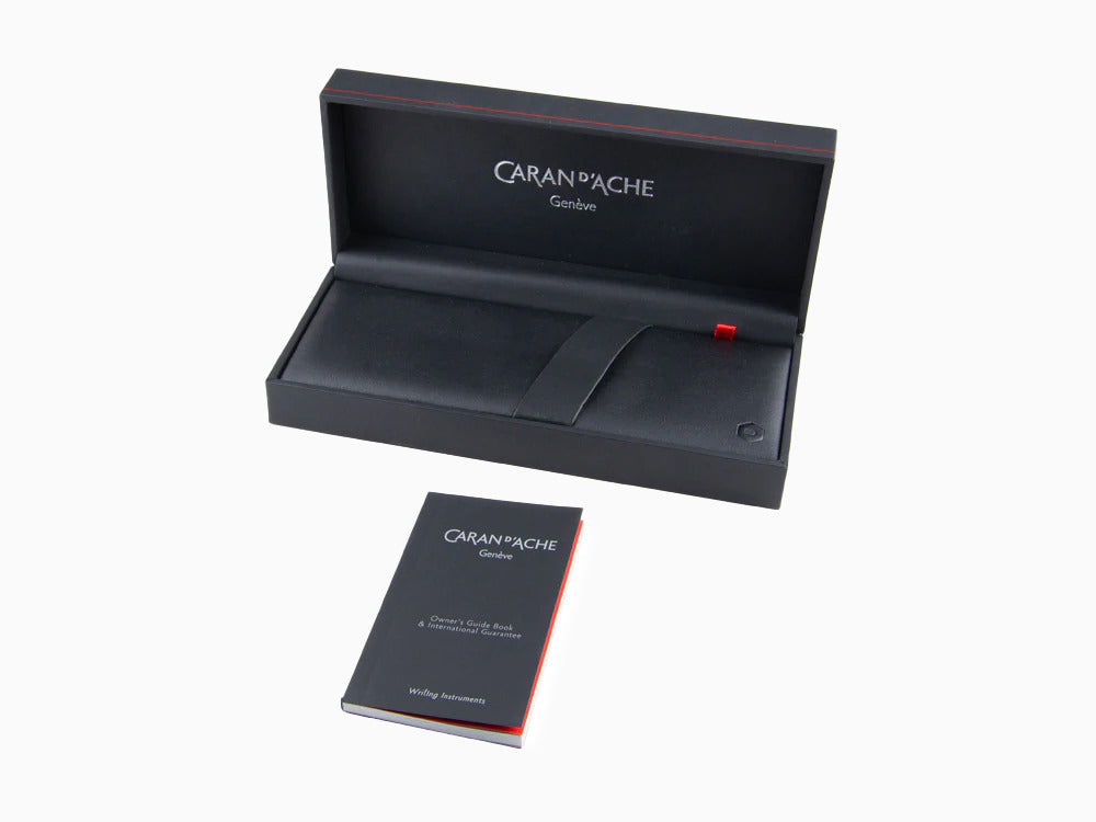 Bolígrafo Caran d´Ache Léman Slim Scarlet Red, Laca, Rodio, Rojo, 4781.770