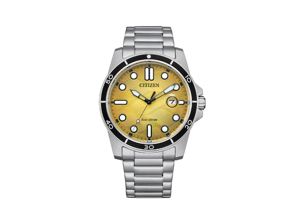 Reloj de Cuarzo Citizen OF Marine 1810, Amarillo, 41.5 mm, 10 atm, AW1816-89X