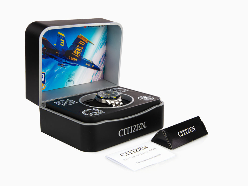 Reloj de Cuarzo Citizen Promaster Blue Angels, 45 mm, Azul, 20 atm, JY8078-52L