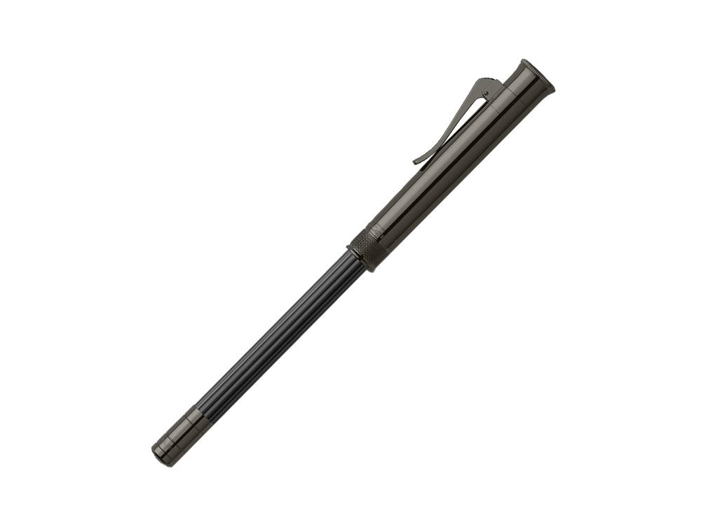 Graf von Faber-Castell Lápiz Perfecto "Black Edition", PDV de Titanio, 118531