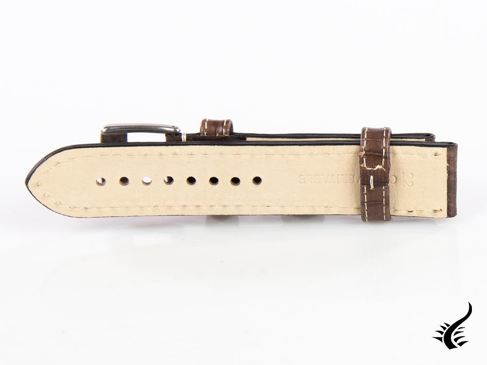 Glycine, Correa de piel, 22mm, Marsala, LBK7BF-22