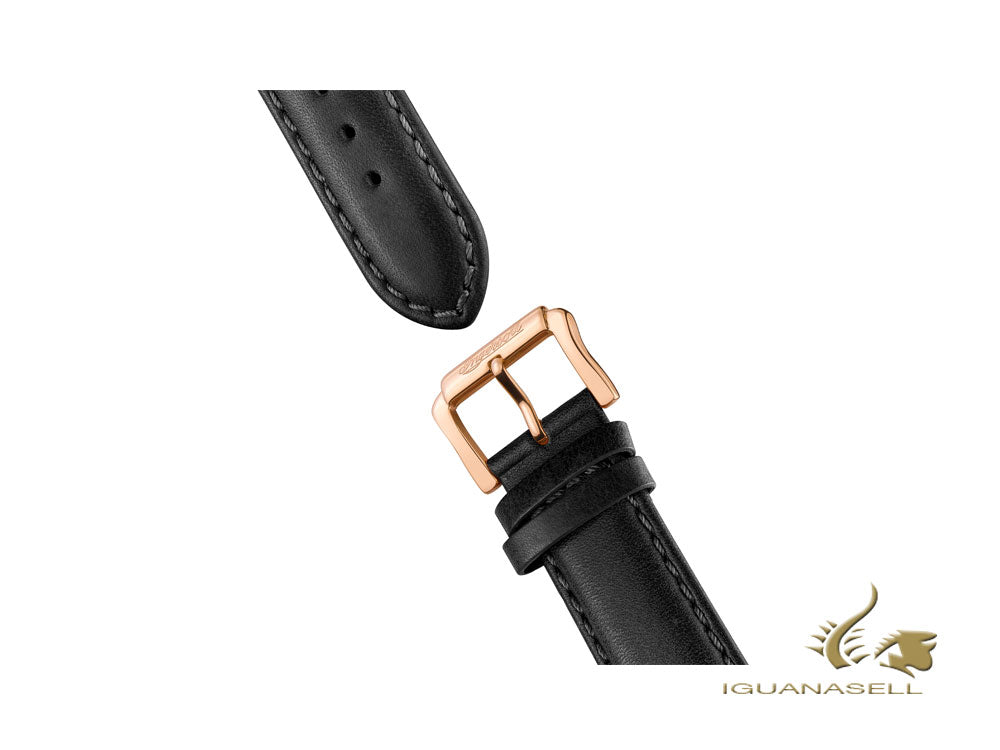 Reloj Automático Ingersoll Director, 46 mm, Oro rosa, Blanco, Piel, I08101