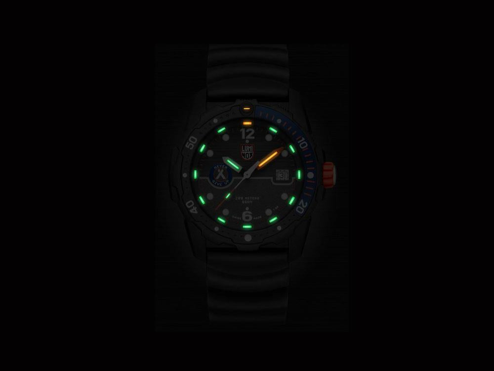 Reloj de Cuarzo Luminox Bear Grylls Survival, Gris, 42 mm, 20 atm, XB.3723