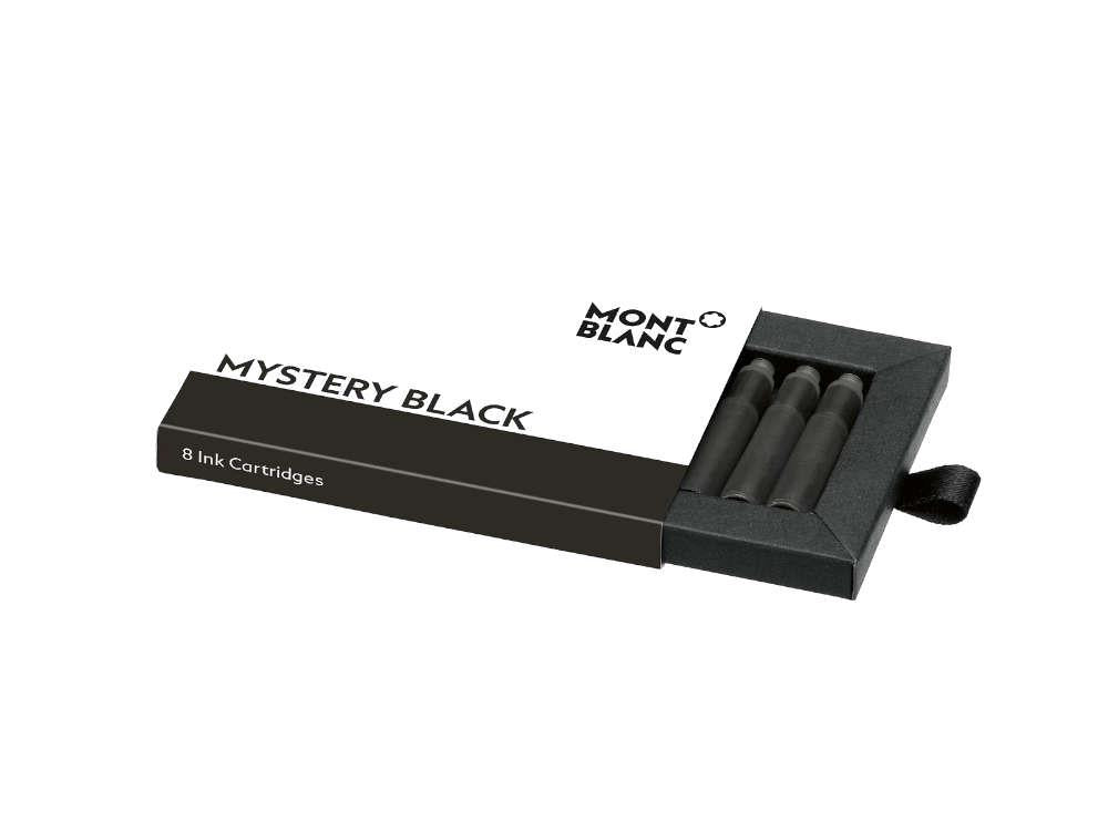 8 Cartuchos de tinta Montblanc Negro Mystery, 128197