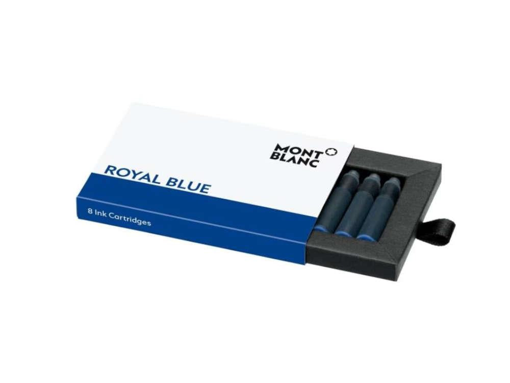 8 Cartuchos de tinta Montblanc Royal Blue, 128198