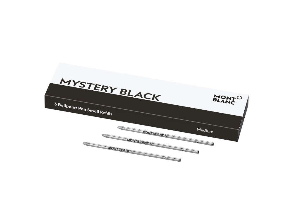 Recarga de bolígrafo 3x1Montblanc, Negro Mystery, Medio, 128222