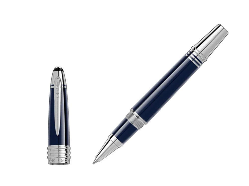 Roller Montblanc John F. Kennedy, Resina preciosa, Adornos en platino, 132090