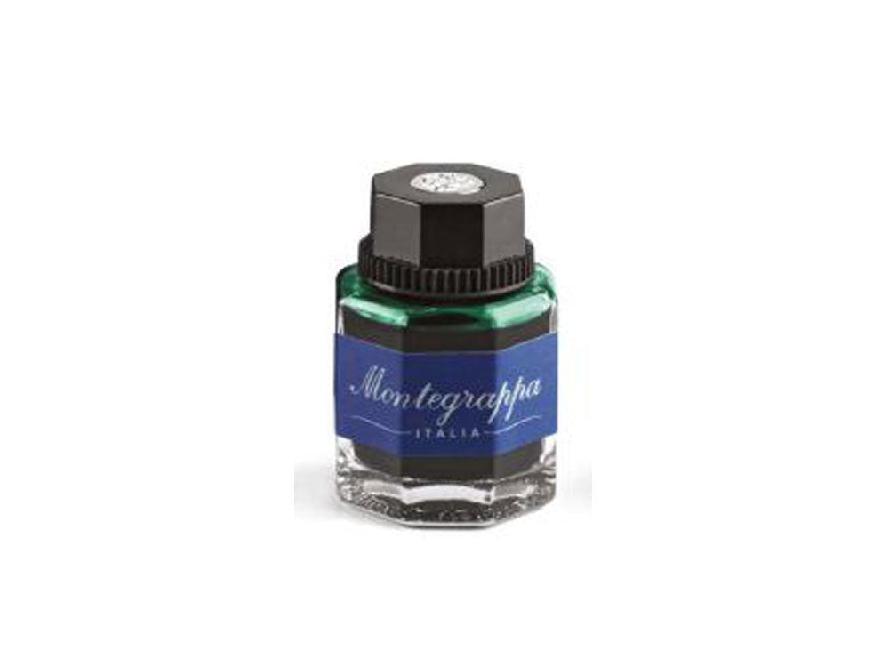 Tintero Montegrappa, Verde, Cristal, 42ml. IA01BZIG