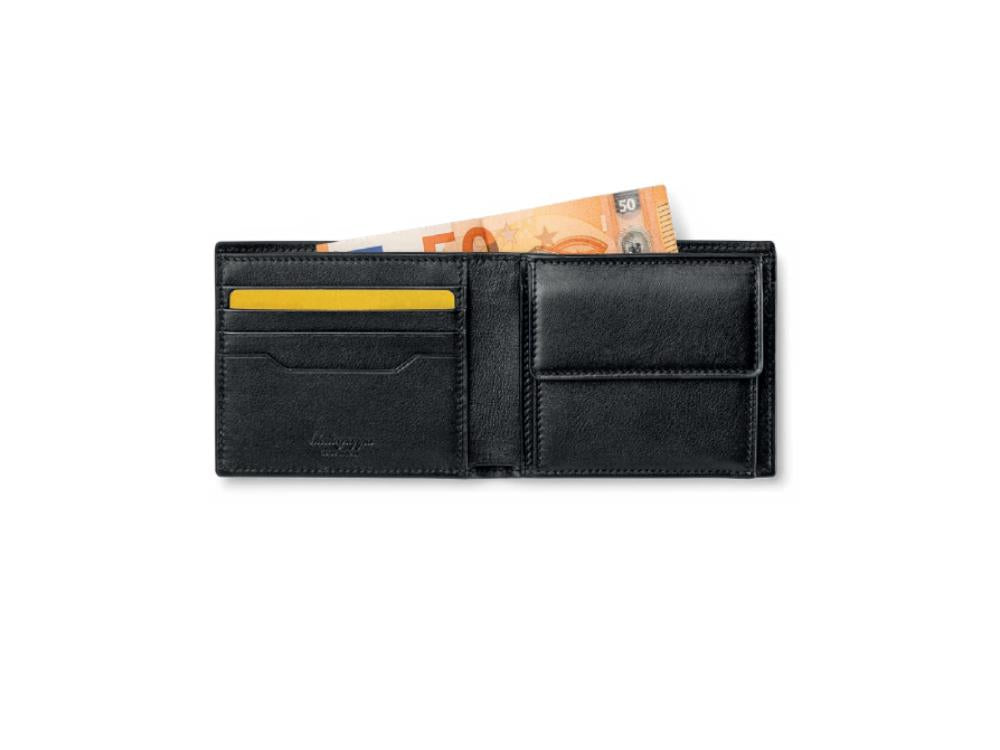 Monedero Montegrappa Signet Series, Negro, Piel, Tarjetas, IC00WA04