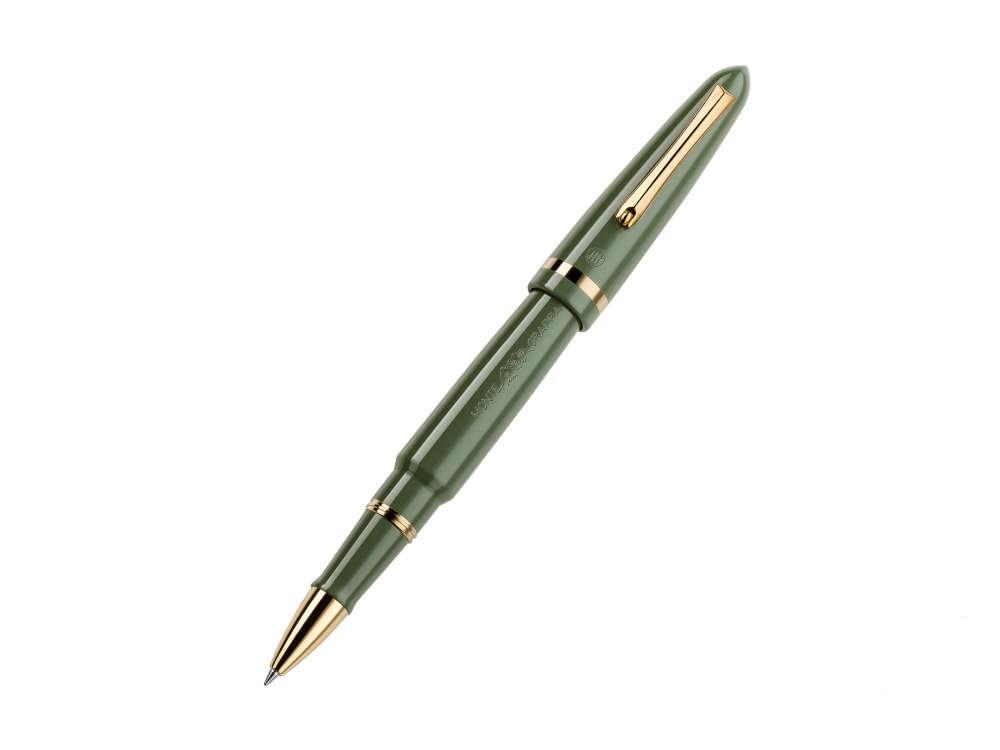 Roller Montegrappa Venetia Lagoon, Verde, PVD Oro, ISVENRAG-2