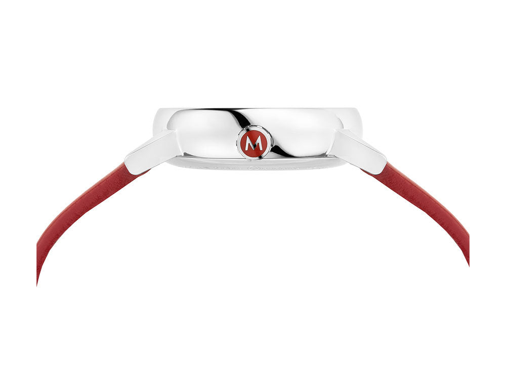 Reloj de Cuarzo Mondaine SBB Evo2, Blanco, 30mm, Día, MSE.30210.LC