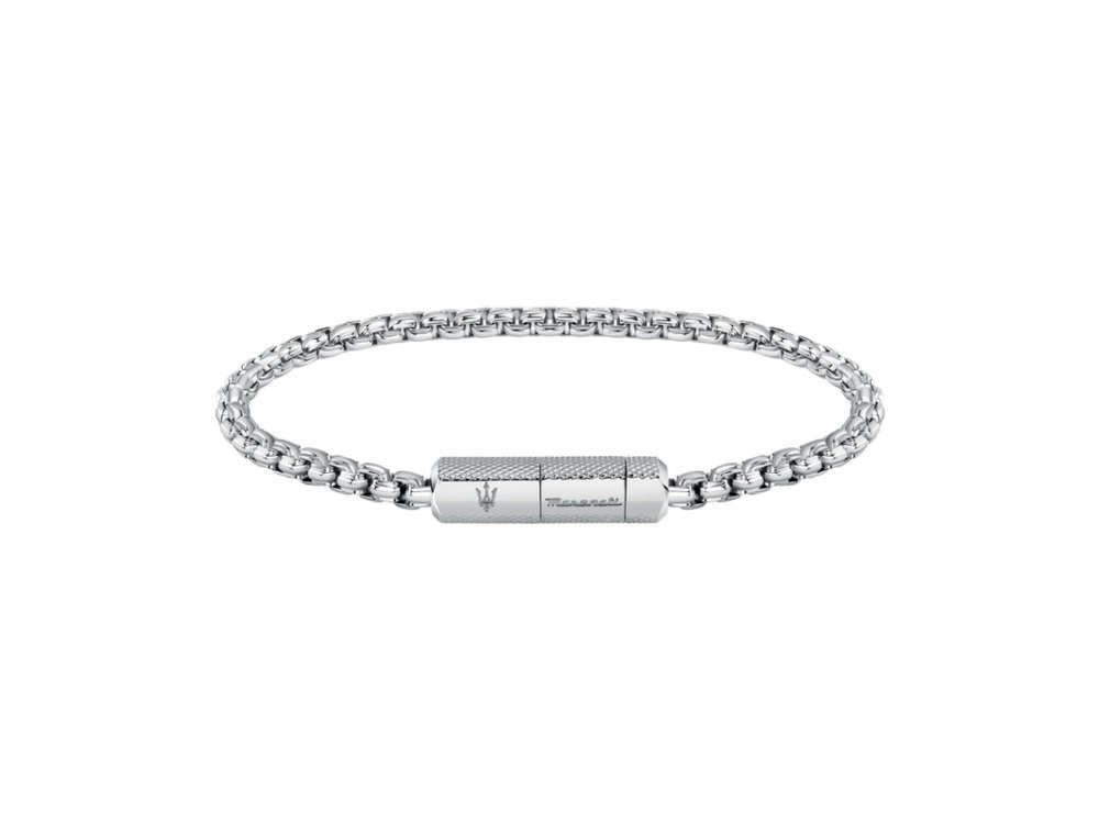 Pulsera Maserati Gioielli, Acero, Plata, JM223ATK22