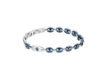 Pulsera Maserati Gioielli, Acero inoxidable, Plata, PVD, JM422ATZ18