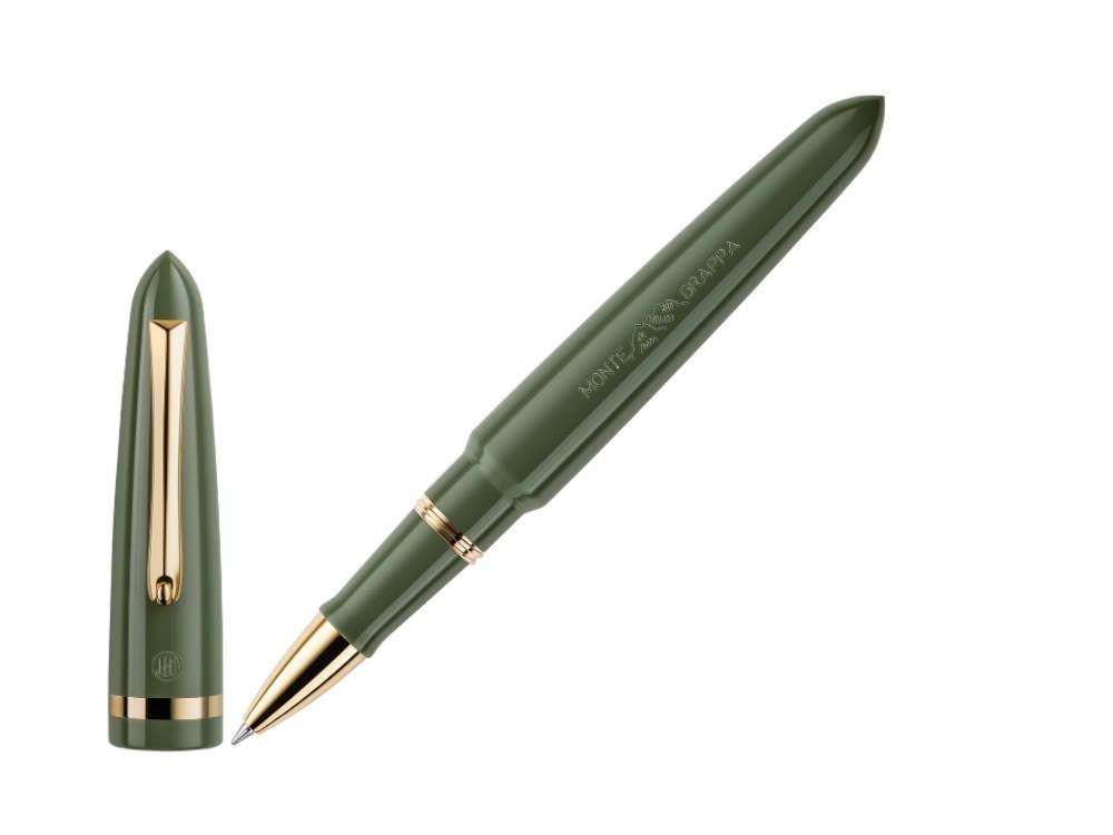 Roller Montegrappa Venetia Lagoon, Verde, PVD Oro, ISVENRAG-2