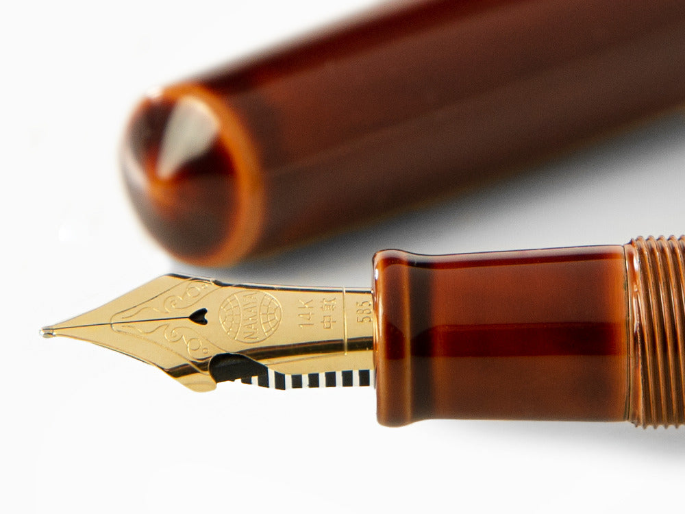 Pluma Estilográfica Nakaya Cigar Piccolo, Toki-Tamenuri, Plumín Elástico