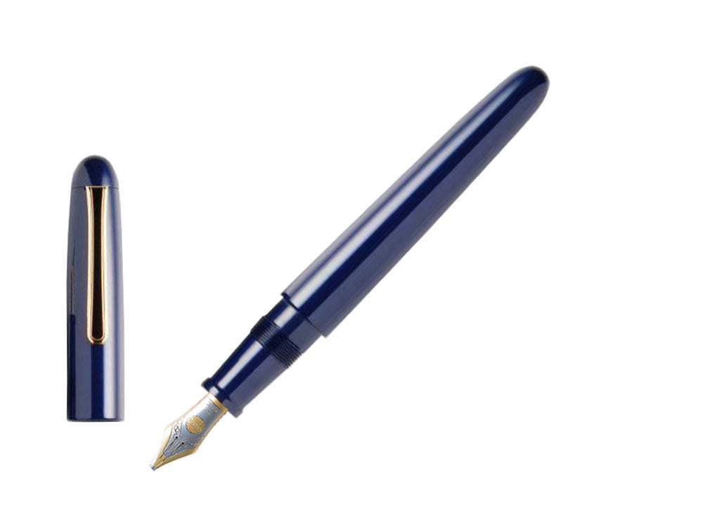 Pluma Estilográfica Nakaya Writer Kikyo, Portable, Ebonita, Bicolor