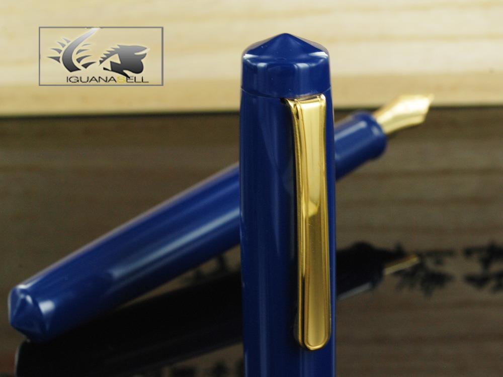 Pluma Estilográfica Nakaya Writer, Kikyo, Ebonita y laca Urushi