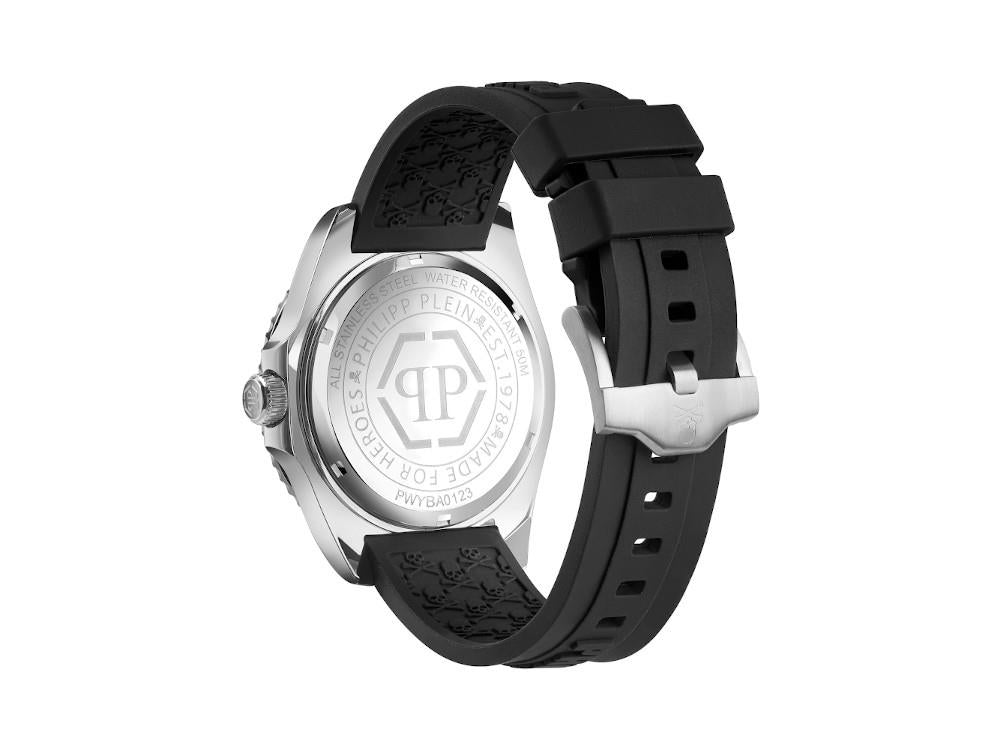 Reloj de Cuarzo Philipp Plein GMT-I Challenger, Negro, 44 mm, PWYBA0123