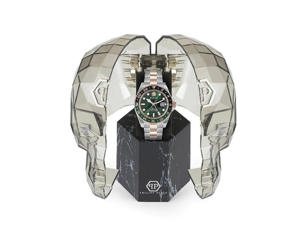 Reloj de Cuarzo Philipp Plein GMT-I Challenger, Verde, 44 mm, PWYBA0623