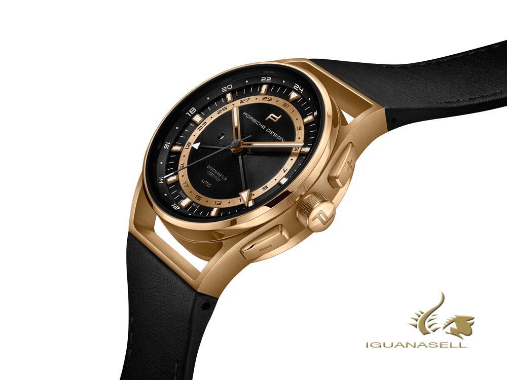 Reloj Automático Porsche Design 1919 Globetimer UTC, Oro 18K, 6023.4.06.004.07.2