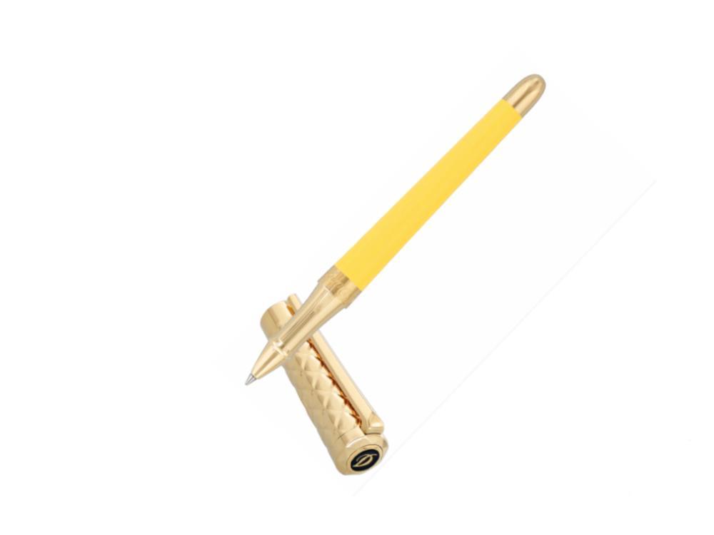 Roller S.T. Dupont Liberté Vainilla, Laca, PVD Oro, Amarillo, 462680