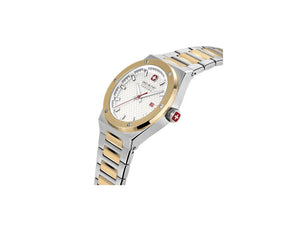 Reloj de Cuarzo Swiss Military Hanowa Land Sidewinder, Oro, Blanco, SMWGH2101660